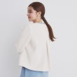 インデックス(index)の《5color/XS-LLsize》ウール混ノーカラーショートコート3