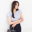 インデックス(index)の《5color/XS-LLsize》キーネックフレンチトップス【接触冷感/洗濯機洗い可】17