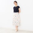 インデックス(index)の《5color/XS-LLsize》キーネックフレンチトップス【接触冷感/洗濯機洗い可】14