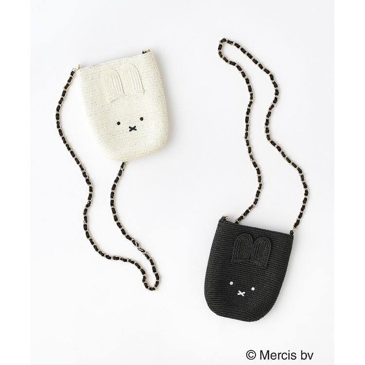 オペークドットクリップ(OPAQUE.CLIP)の【Dick Bruna × OPAQUE.CLIPコラボ】miffy ペーパーミニショルダーバッグ ショルダーバッグ