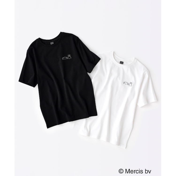 オペークドットクリップ(OPAQUE.CLIP)の【Dick Bruna × OPAQUE.CLIPコラボ】ワンポイント刺繍半袖Tシャツ Ｔシャツ