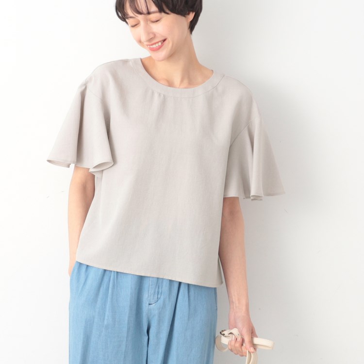 デッサン(レディース)(Dessin(Ladies))の【洗える】バックリボン付きブラウス（XS～L） シャツ・ブラウス