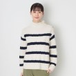 デッサン(レディース)(Dessin(Ladies))の【ハミルトンラムズウール・洗える】ケーブルボーダーニット（XS～L）5