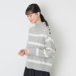 デッサン(レディース)(Dessin(Ladies))の【ハミルトンラムズウール・洗える】ケーブルボーダーニット（XS～L）13