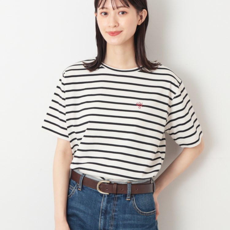 デッサン(レディース)(Dessin(Ladies))の【レイヤード・一枚着・プチプラ】シャツテールTシャツ（XS～L） Ｔシャツ