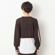 デッサン(レディース)(Dessin(Ladies))の【セットアップ企画・洗える】シャツ付きニット＆スカート11