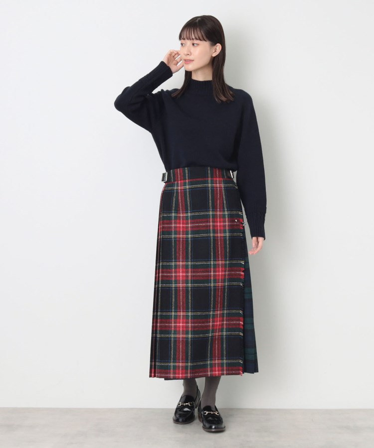 デッサン(レディース)(Dessin(Ladies))の【洗える】ハイネッククロップドニット（XS～L）3