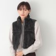 デッサン(レディース)(Dessin(Ladies))の【洗える】ボアスタンドベスト5