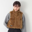 デッサン(レディース)(Dessin(Ladies))の【洗える】ボアスタンドベスト9