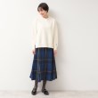 デッサン(レディース)(Dessin(Ladies))の【洗える】起毛チェック切替フレアースカート（XS～L）15