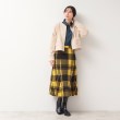 デッサン(レディース)(Dessin(Ladies))の【洗える】起毛チェック切替フレアースカート（XS～L）28