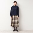 デッサン(レディース)(Dessin(Ladies))の【洗える】起毛チェック切替フレアースカート（XS～L）32