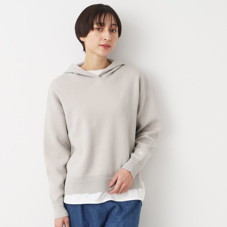 デッサン(レディース)(Dessin(Ladies))のクロプトフーデットパーカ（XS～L） パーカー