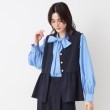 デッサン(レディース)(Dessin(Ladies))の【入卒/セレモニー/セットアップ可能/洗える】パール調ボタン付きペプラムジレ6