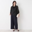 デッサン(レディース)(Dessin(Ladies))の【入卒/セレモニー/洗える】フロッキードットリボンブラウス7