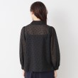 デッサン(レディース)(Dessin(Ladies))の【入卒/セレモニー/洗える】フロッキードットリボンブラウス11