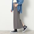 デッサン(レディース)(Dessin(Ladies))の【ウエストゴム・洗える】ダンボールジャージストレートスカート（XS～L）2