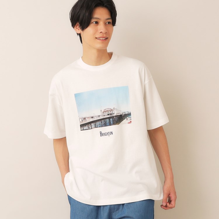 デッサン(メンズ)(Dessin(Men))のフォトプリントTシャツ Ｔシャツ