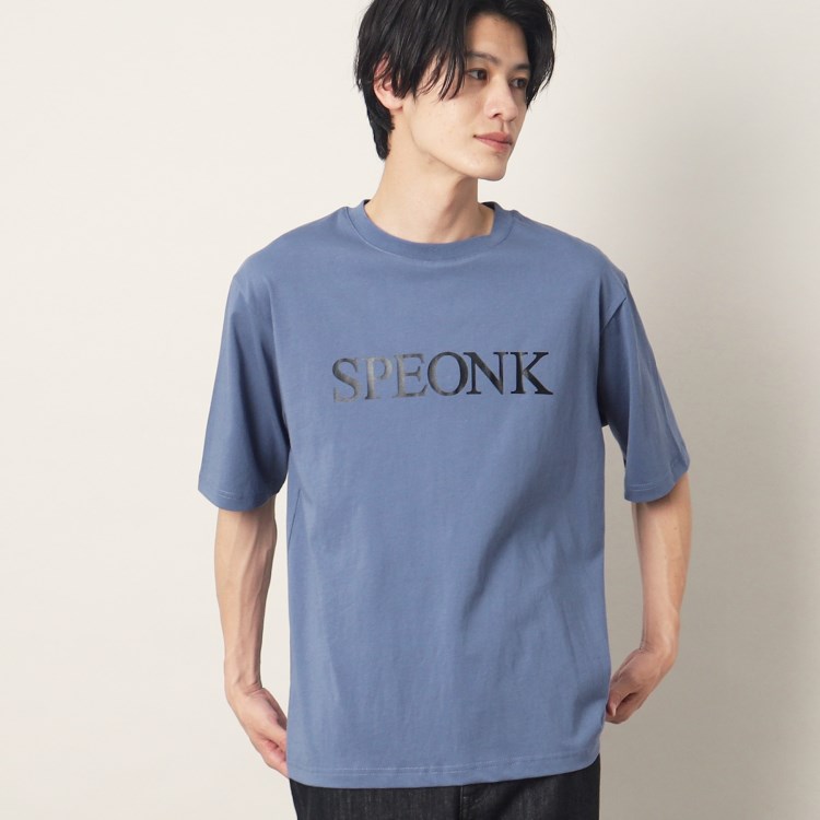 デッサン(メンズ)(Dessin(Men))の箔ロゴプリントTシャツ Ｔシャツ