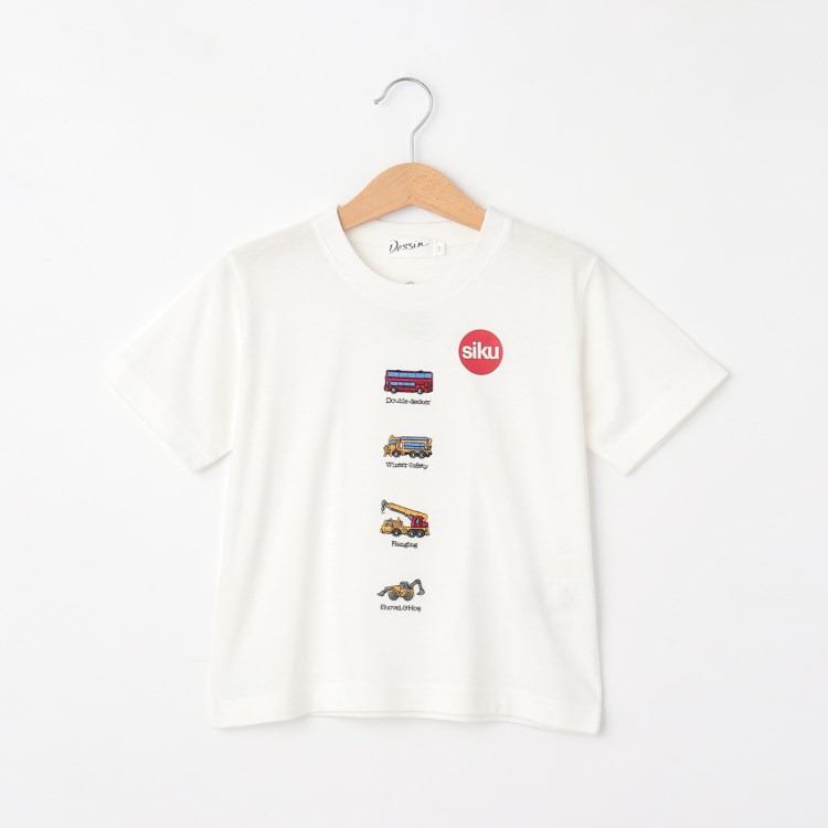 デッサン(キッズ)(Dessin(Kids))の◆【リンクコーデ・sikuコラボ】刺繍Tシャツ Ｔシャツ