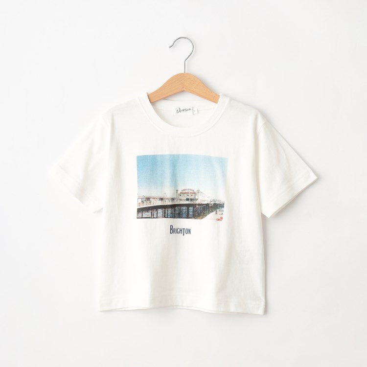 デッサン(キッズ)(Dessin(Kids))の【リンクコーデ】フォトプリントTシャツ Ｔシャツ