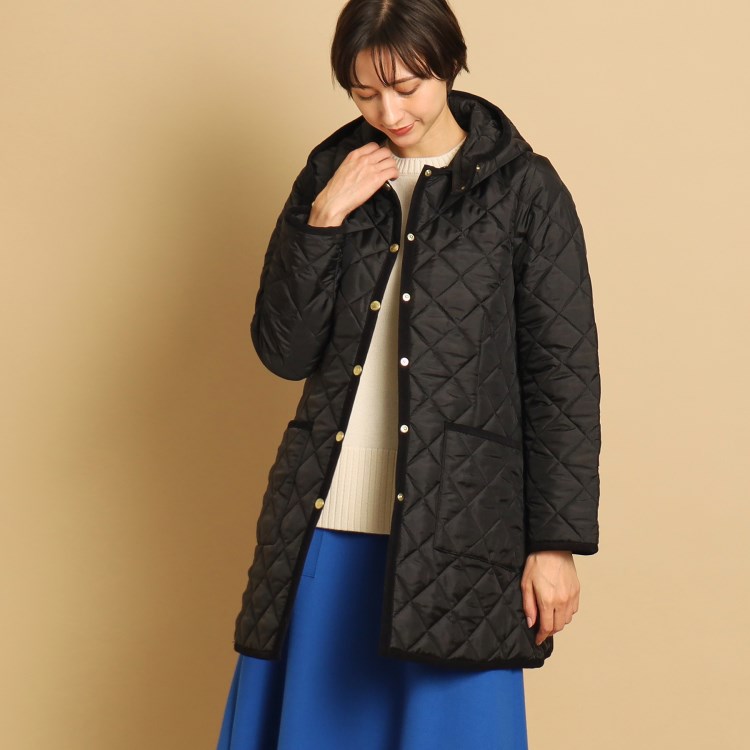 デッサン(レディース)(Dessin(Ladies))の【フード取り外し可】Traditional weatherwear（トラディショナル ウェザーウェア）ミドルコート フーデットコート