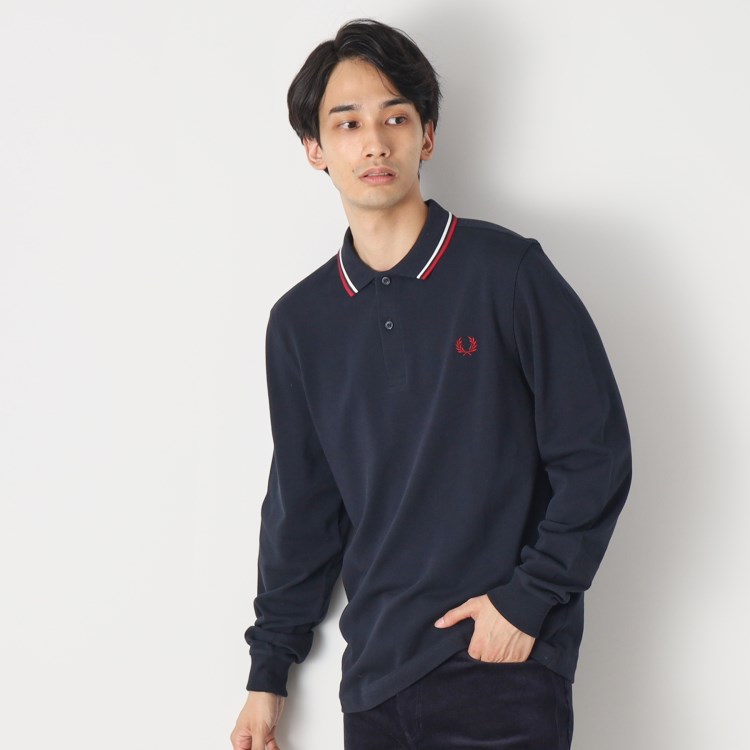 デッサン(メンズ)(Dessin(Men))の◆FRED PERRY（フレッドペリー）ロングスリーブポロシャツ ポロシャツ