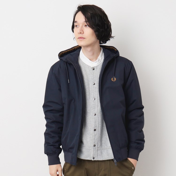 デッサン(メンズ)(Dessin(Men))の◆FRED PERRY（フレッドペリー） フード付きジャケット 中綿コート