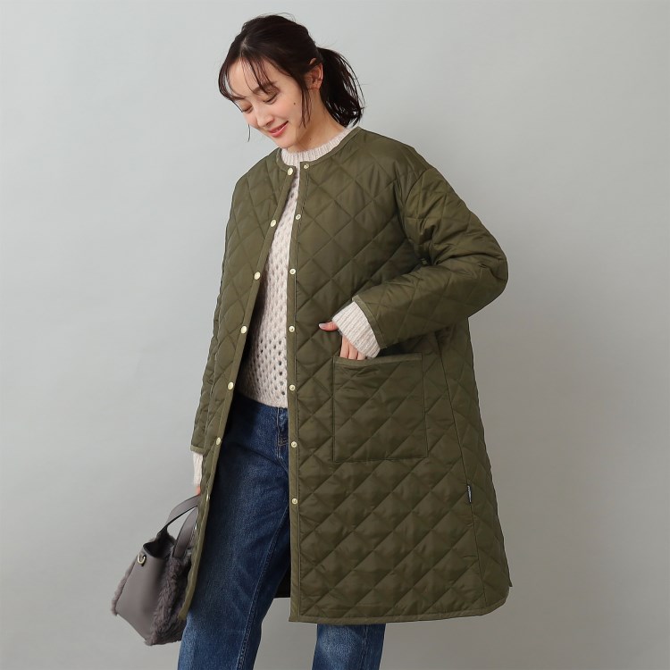 アンタイトル(UNTITLED)の【TRADITIONAL WEATHERWEAR】ARKLEY LONG Aラインコート ノーカラーコート