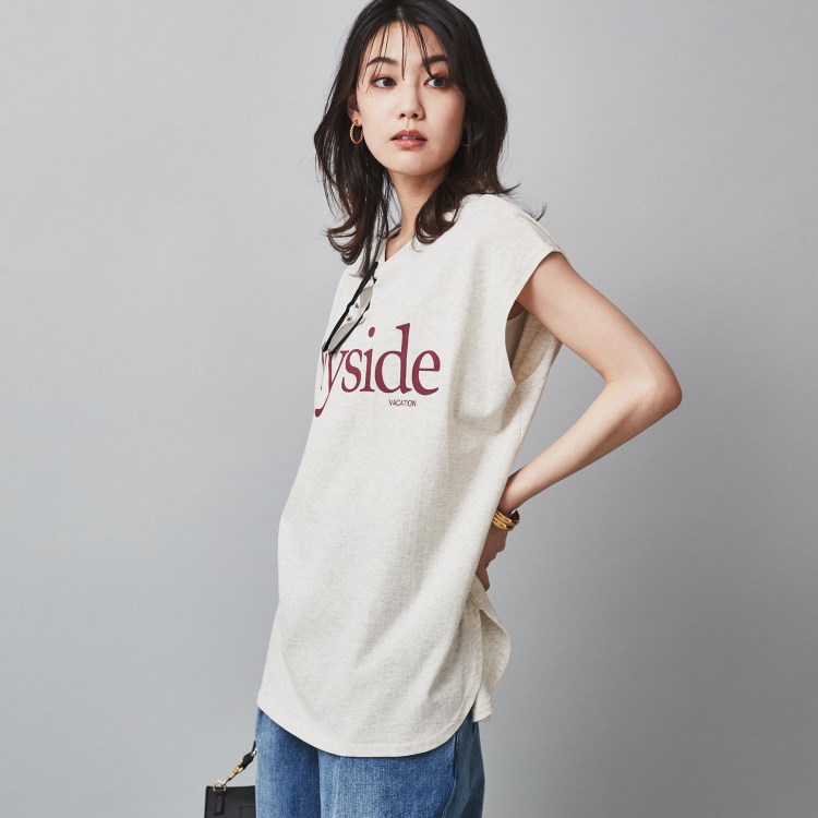 アンタイトル(UNTITLED)の【CHIGNON】BaysideフレンチTシャツ Ｔシャツ