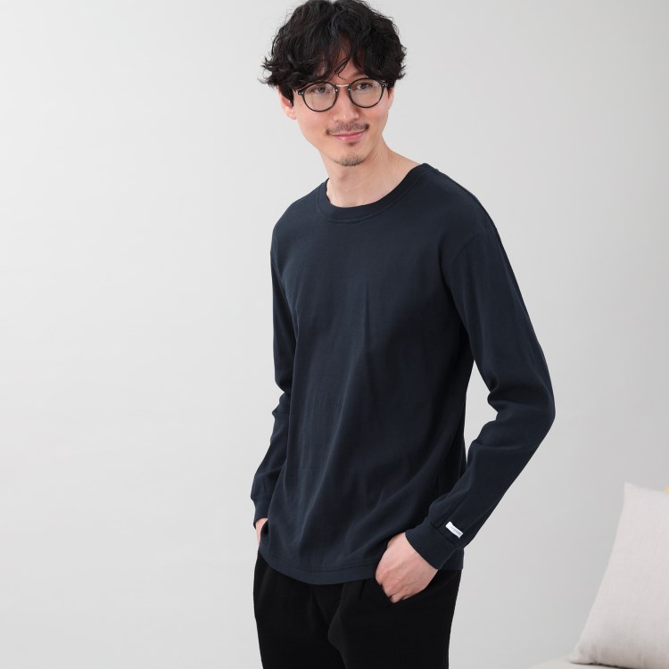 タケオキクチ(TAKEO KIKUCHI)の◆【ビワコットン】クルーネックロングTシャツ トップス(単品)