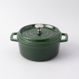 トゥーワントゥーキッチンストア(212 KITCHEN STORE)のピコ・ココット 18cm バジルグリーン ＜Staub ストウブ ＞ 鍋