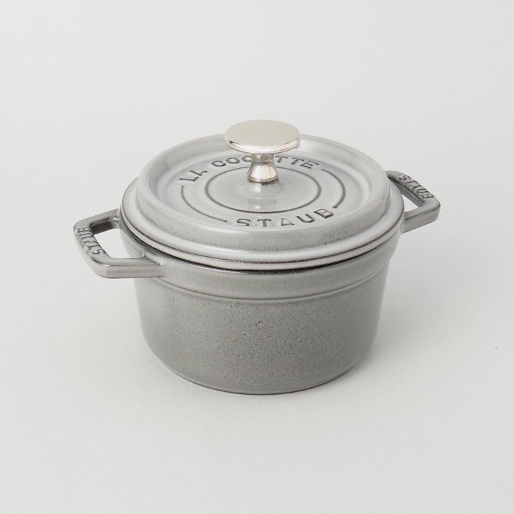 トゥーワントゥーキッチンストア(212 KITCHEN STORE)のピコ・ココット 14cm GY ＜Staub ストウブ ＞ 鍋