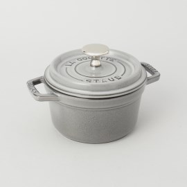 トゥーワントゥーキッチンストア(212 KITCHEN STORE)のピコ・ココット 14cm GY ＜Staub ストウブ ＞ 鍋