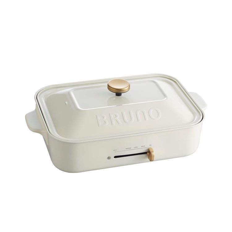 トゥーワントゥーキッチンストア(212 KITCHEN STORE)のコンパクトホットプレート　ＷＨ ＜BRUNO ブルーノ＞ キッチン家電