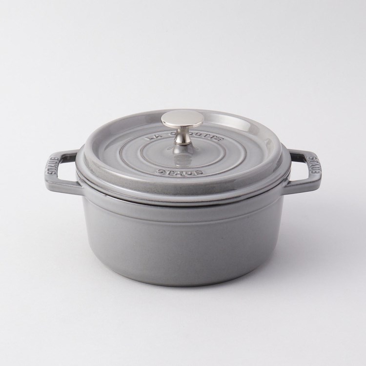 トゥーワントゥーキッチンストア(212 KITCHEN STORE)のピコ・ココット 18cm GY ＜Staub ストウブ ＞ 鍋