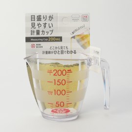 トゥーワントゥーキッチンストア(212 KITCHEN STORE)の目盛りが見やすい計量カップ 200ml クリア ＜marna マーナ＞ 調理器具