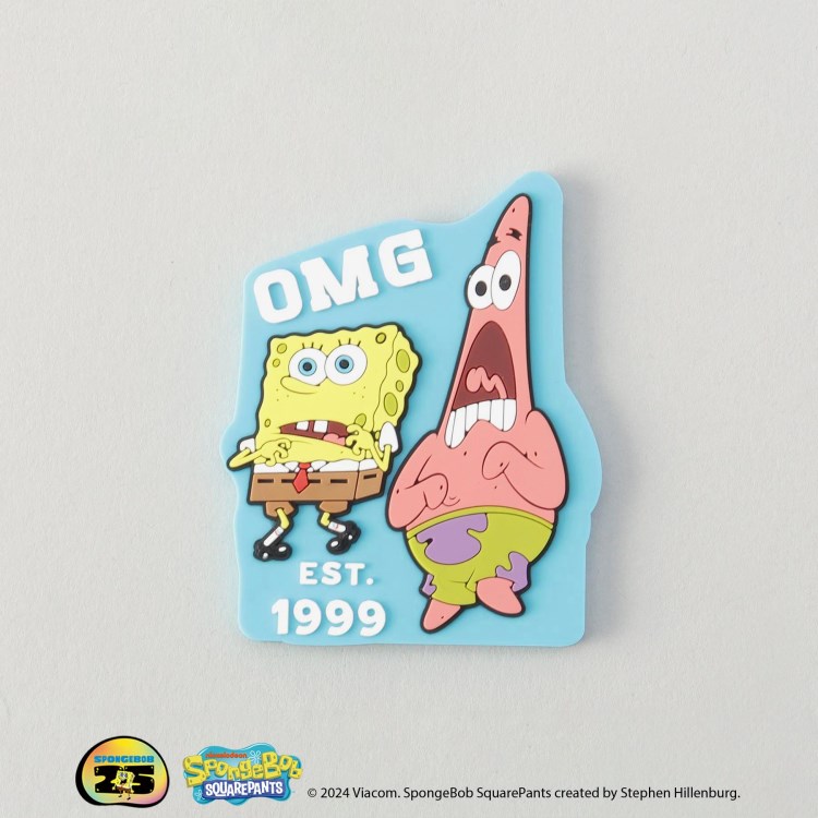 トゥーワントゥーキッチンストア(212 KITCHEN STORE)のマグネット OMG ＜SPONGE BOB スポンジ・ボブ＞ スポットキャラクター