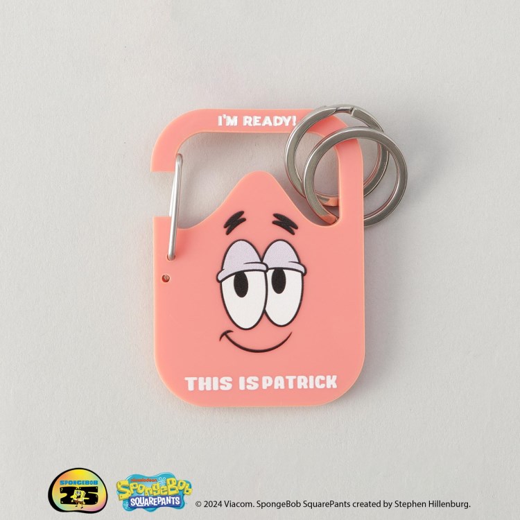 トゥーワントゥーキッチンストア(212 KITCHEN STORE)のキーホルダー PATRICK ＜SPONGE BOB スポンジ・ボブ＞ スポットキャラクター