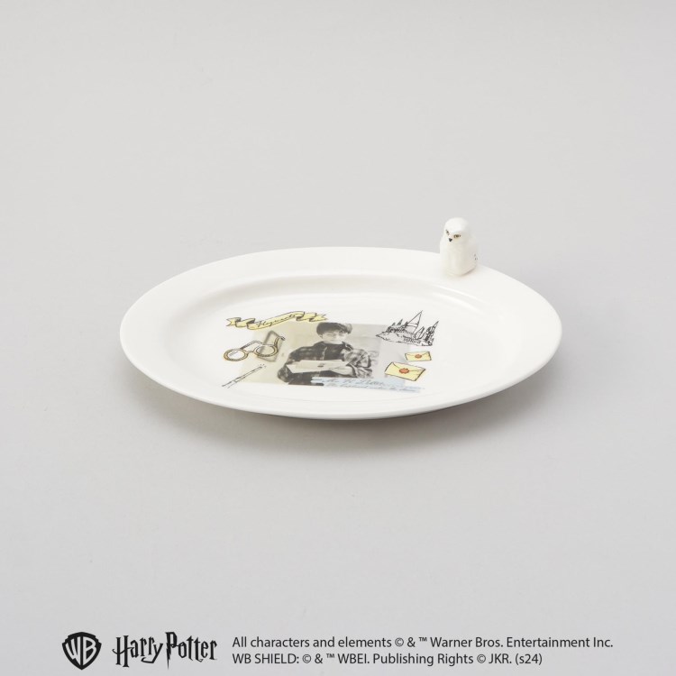 トゥーワントゥーキッチンストア(212 KITCHEN STORE)のフィギュア付きプレート ヘドウィグ ＜Harry Potter ハリー・ポッター＞ スポットキャラクター