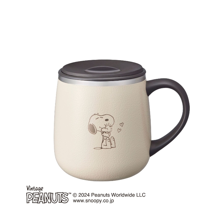 トゥーワントゥーキッチンストア(212 KITCHEN STORE)のPEANUTS 蓋つきステンレスマグ Short ECUR ＜BRUNO ブルーノ＞ グラス・マグ・タンブラー