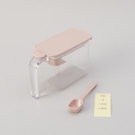 トゥーワントゥーキッチンストア(212 KITCHEN STORE)の調味料ポット グレイッシュピンク ＜marna マーナ＞ 保存容器・ストッカー