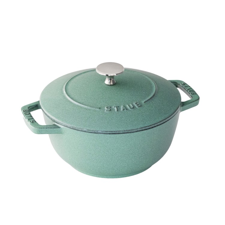 トゥーワントゥーキッチンストア(212 KITCHEN STORE)の◆Wa-NABE M 18cm セージグリーン ＜STAUB ストウブ＞ 鍋