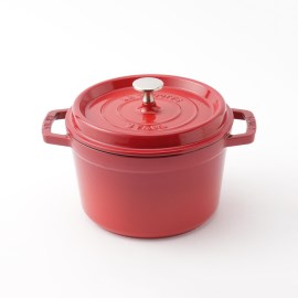 トゥーワントゥーキッチンストア(212 KITCHEN STORE)のグランドココット ラウンド 20cm チェリー ＜STAUB ストウブ＞ 鍋