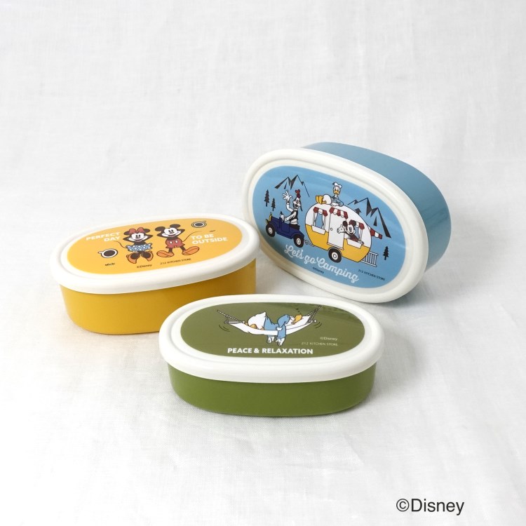 トゥーワントゥーキッチンストア(212 KITCHEN STORE)の抗菌入れ子式シール容器 3Pセット ＜Disney＞ ディズニー