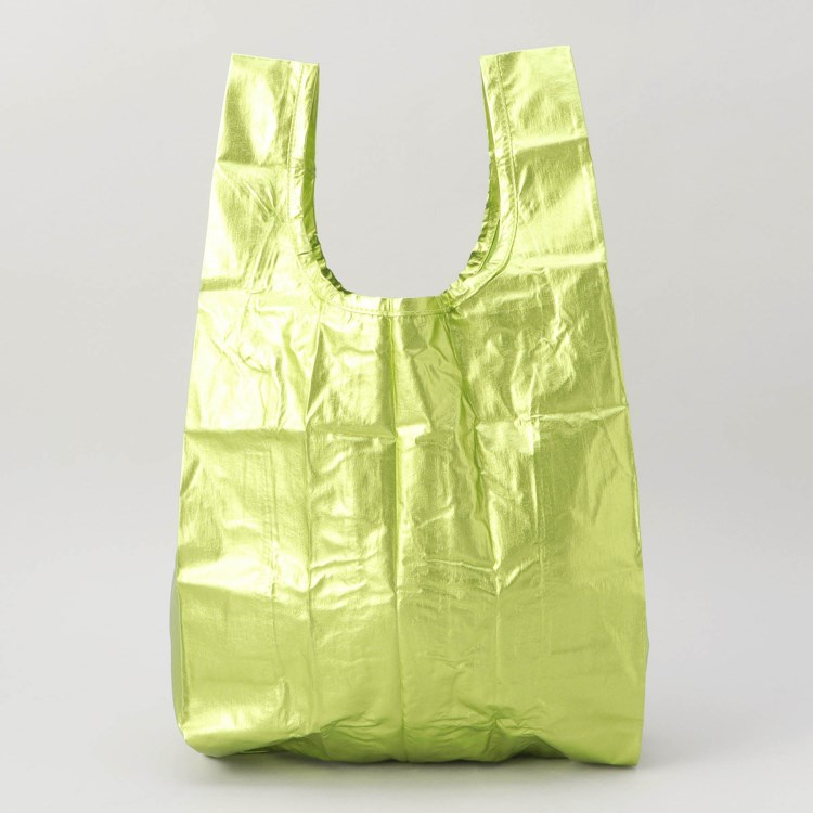 トゥーワントゥーキッチンストア(212 KITCHEN STORE)の◆ベビー エコバッグ ライラック メタリックライムグリーン ＜BAGGU バグゥ＞ ショッピングバッグ