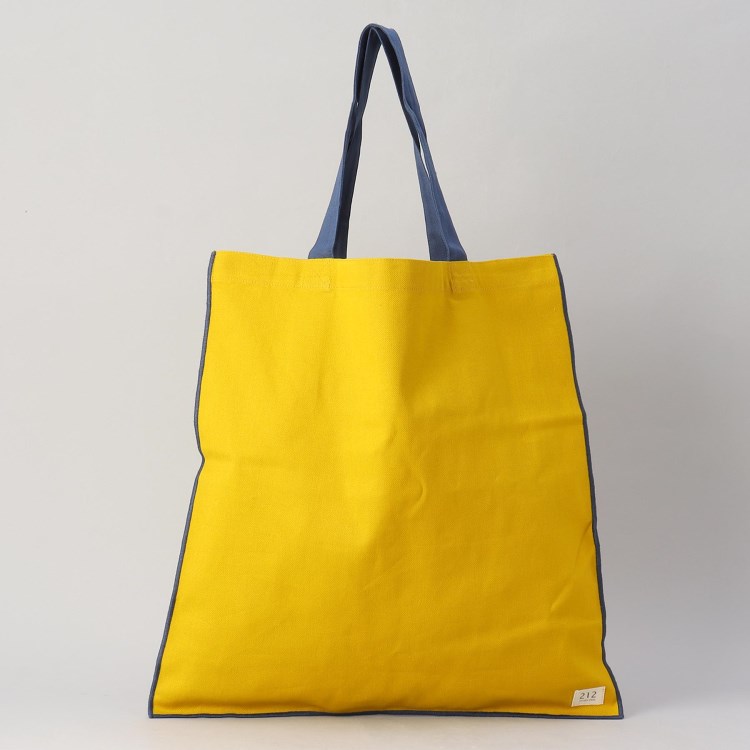 トゥーワントゥーキッチンストア(212 KITCHEN STORE)の◆TWOTONE CANVAS エコバッグL MLN  ＜212Kオリジナル＞ ショッピングバッグ