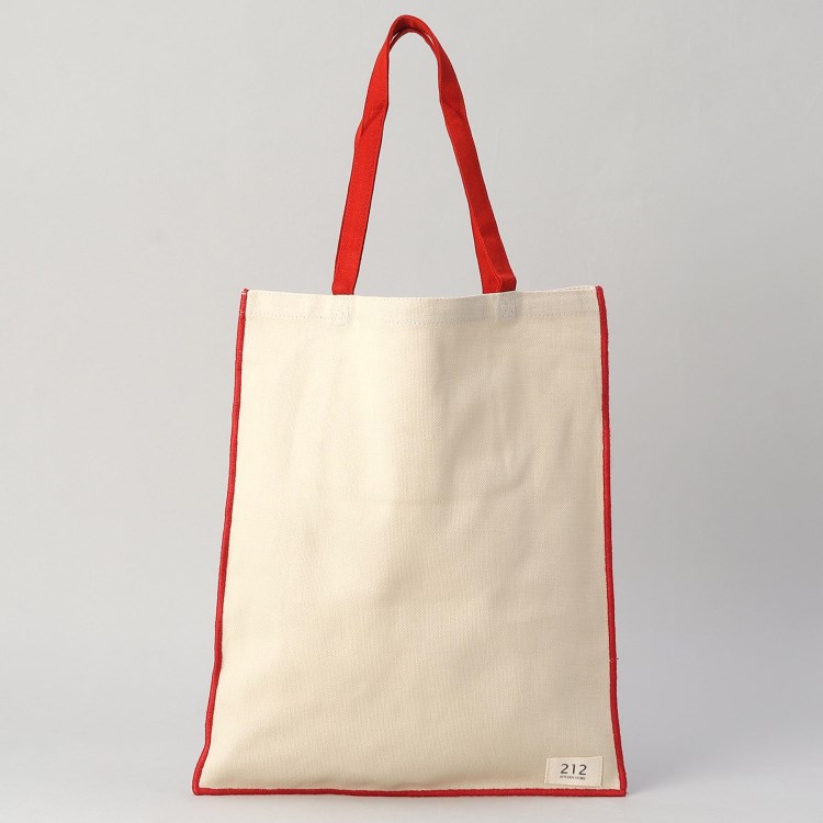 トゥーワントゥーキッチンストア(212 KITCHEN STORE)の◆TWOTONE CANVAS エコバッグS FOG  ＜212Kオリジナル＞ ショッピングバッグ