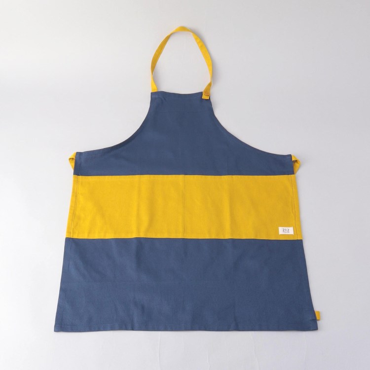 トゥーワントゥーキッチンストア(212 KITCHEN STORE)の◆TWOTONE CANVAS キッズエプロン NBL  ＜212Kオリジナル＞ キッズ・ベビーグッズ