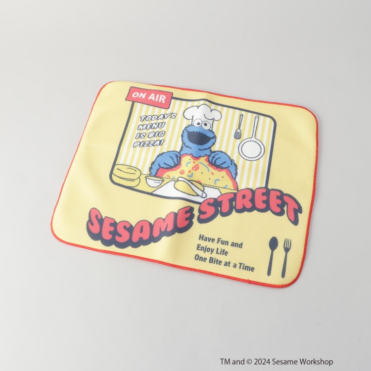 トゥーワントゥーキッチンストア(212 KITCHEN STORE)の◆水切りマットL ＜SESAME STREET＞ スポットキャラクター